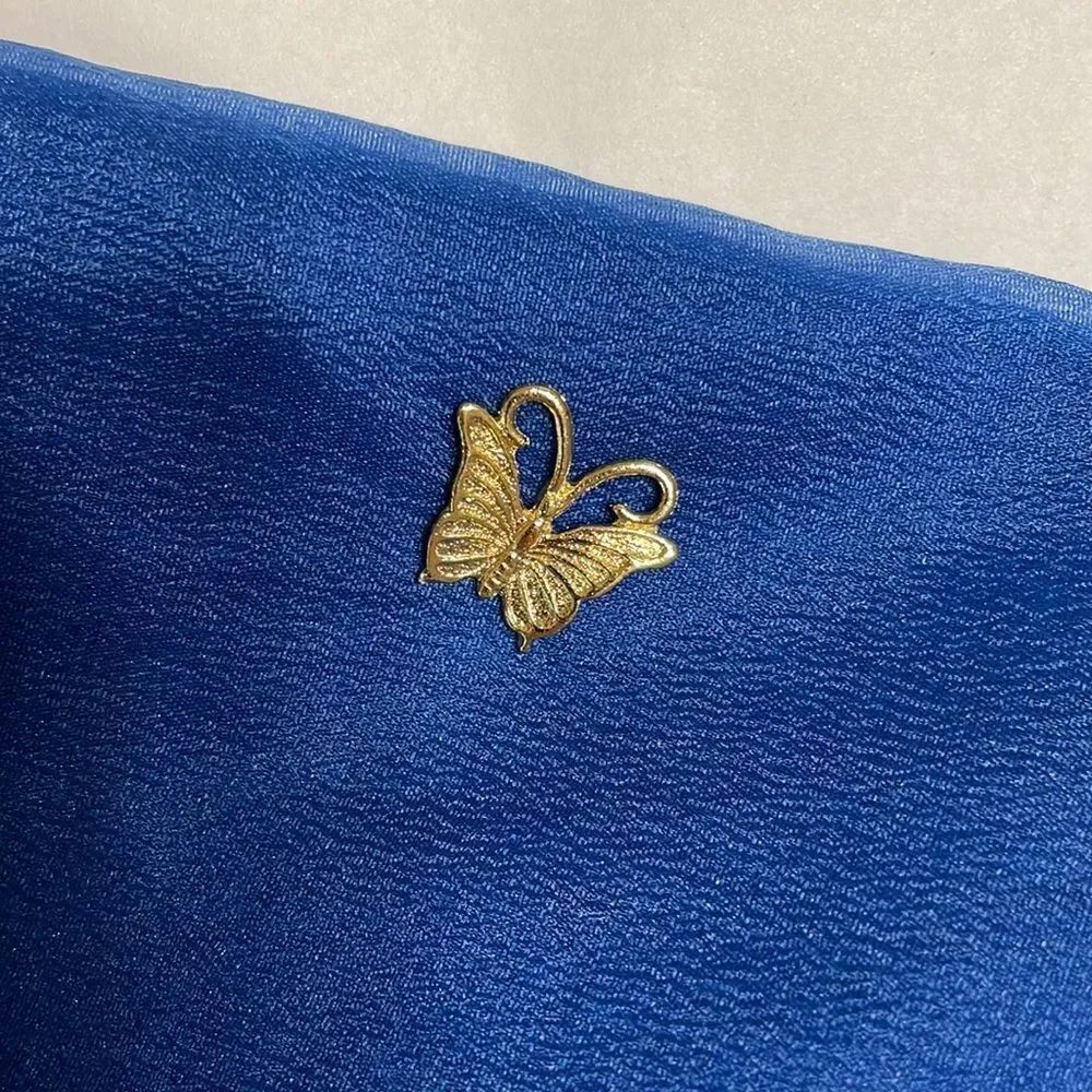 Gold tone Butterfly Pin